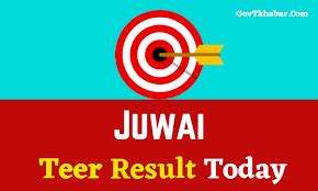 juwai teer result today 2023|jway ladungbay teer result today.